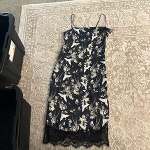 Floral Lace Slip Dress